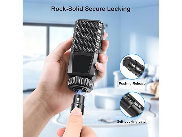 New Bee XLR Cable 3ft 2-Pack Male/Female