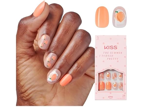 KISS | The Summer I Turned Pretty Design Press On Nails, ‘Bittersweetly’