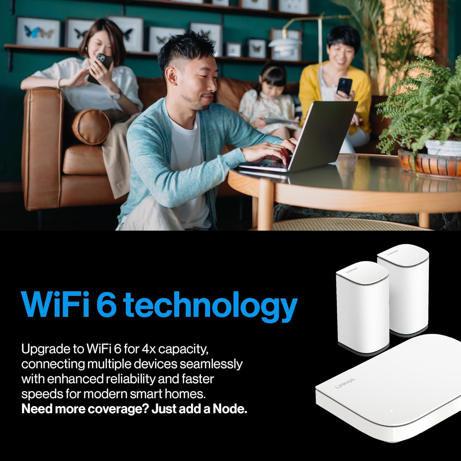 Linksys Multi-gig Micro Mesh WiFi 6 Router - Gallery 9
