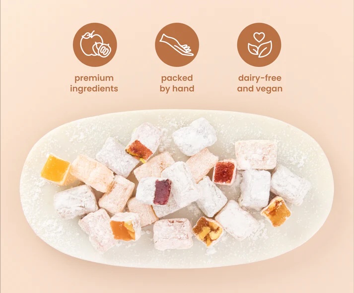 (5 Pack) Liberty Orchard Soft Fruit & Nut Candies Gift Set - Gallery 37