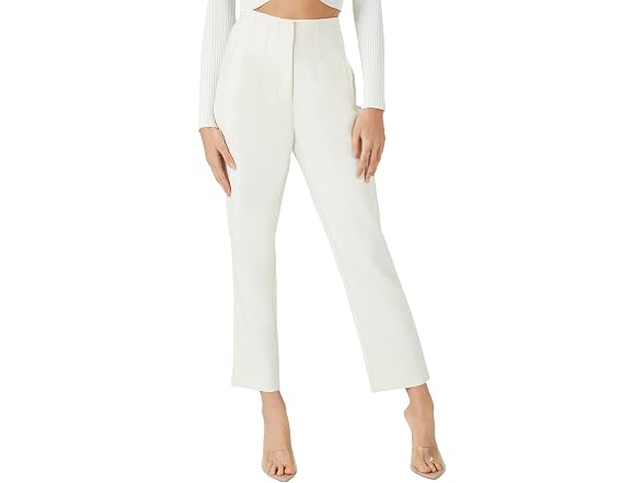 Forever 21 (L) Pleated High-Rise Pants