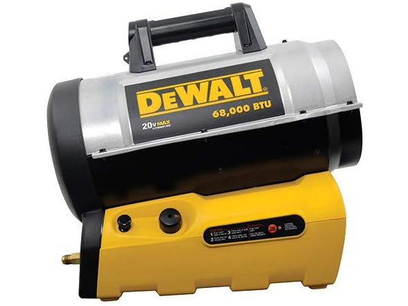 DeWalt 68,000 BTU 20 Volt Battery Start
