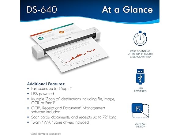 Brother Compact Scanner