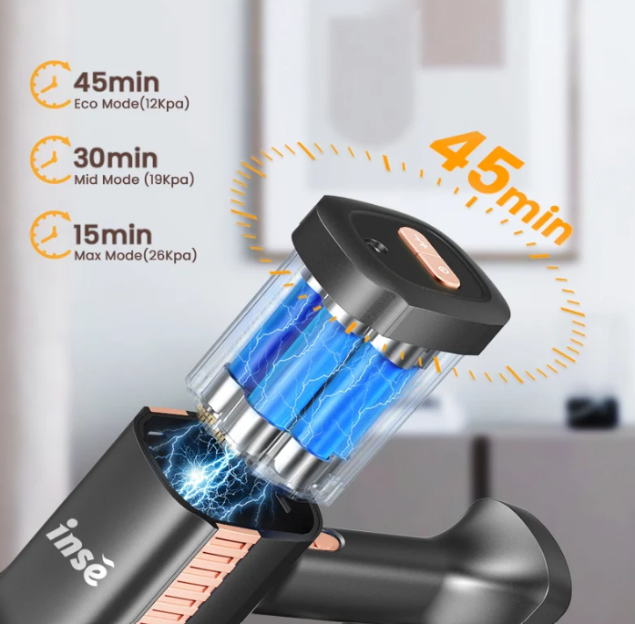 INSE S7P Cordless Stick Vacuum - Gallery 8