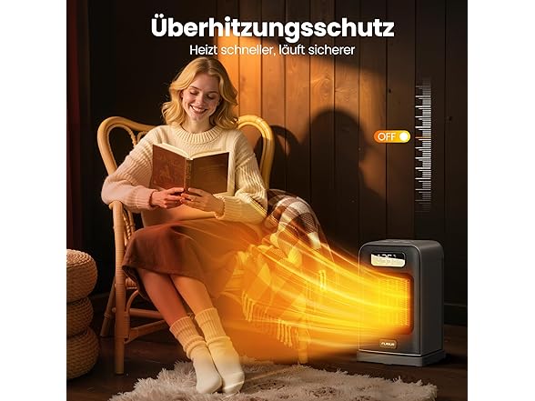 FLANUR Space Heater for Indoors