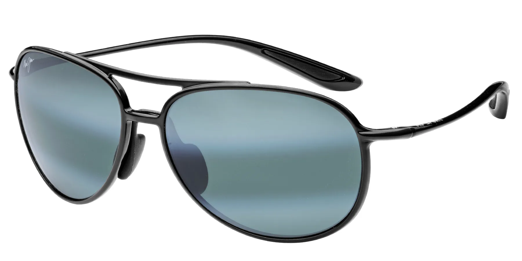 Maui Jim Unisex Alelele Bridge Polarized Aviator Sunglasses - Gallery 2