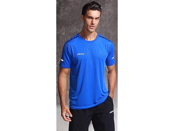 Akilex Men's Sport Tee Blue (S)