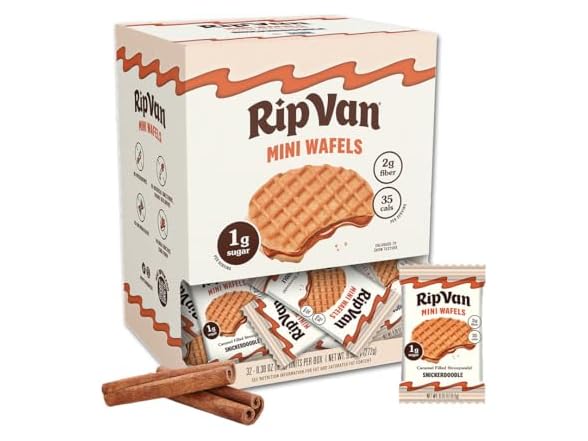 32pk Rip Van Wafels Snickerdoodle Mini Stroopwafels