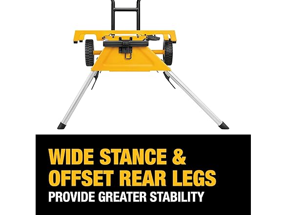DEWALT DW7440RS Table Saw Stand, Rolling Stand