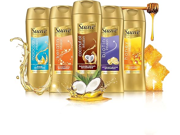 Suave Professionals Shine Shampoo