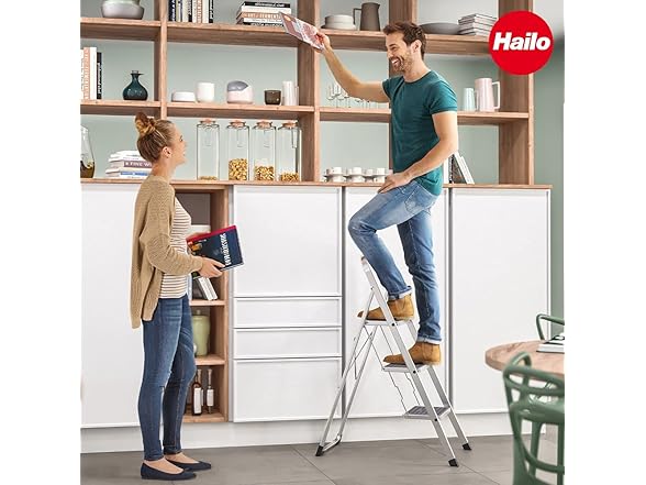 HAILO K70 StandardLine 3-Step Ladder