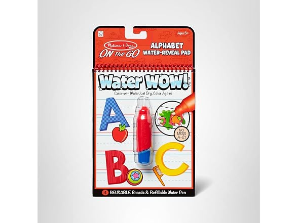 Melissa & Doug On The Go Water Wow! Coloring Book