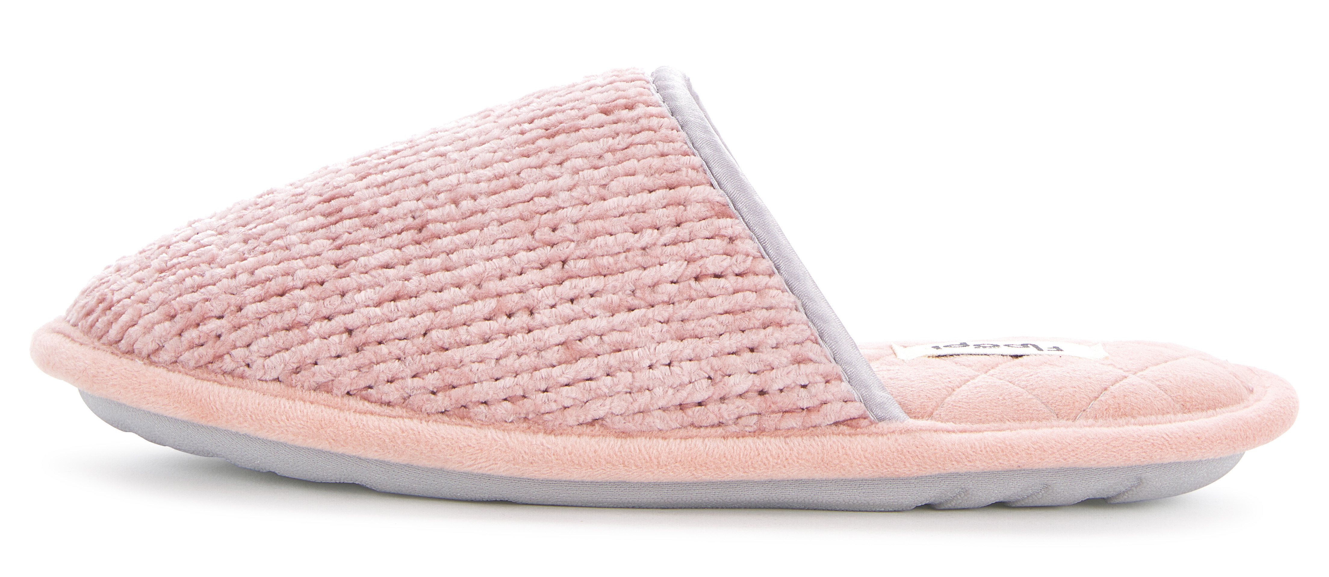 Floopi Womens Victoria Chenille Scuff Slippers - Gallery 24