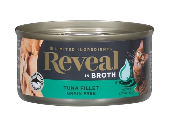 Reveal, Pet Food Adult Cat Tuna Fillet
