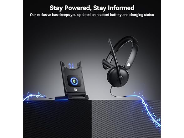 Dytole ANC Wireless Headset with Mic