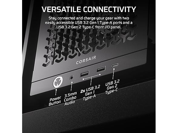 CORSAIR 4000D RS Frame Modular Mid-Tower PC Case