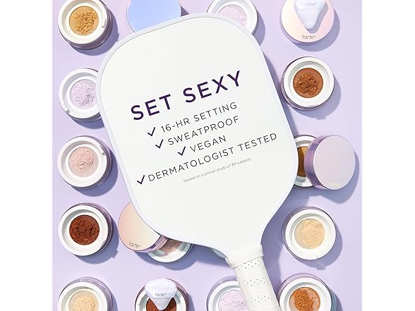 tarte tarte creaseless setting powder: Your Choice