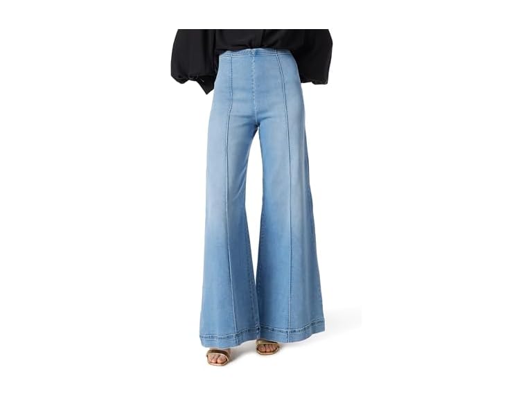 DEE OCLEPPO Women's Anna High Rise Pull On Pin Tuck Pant Standard