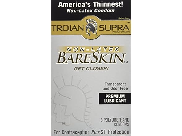 Trojan Supra Ultra-Thin 6ct