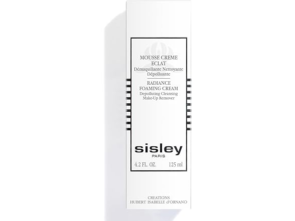 Sisley Radiance Foaming Cream Depolluting Cleansing Make-Up Remover, 4.2 oz