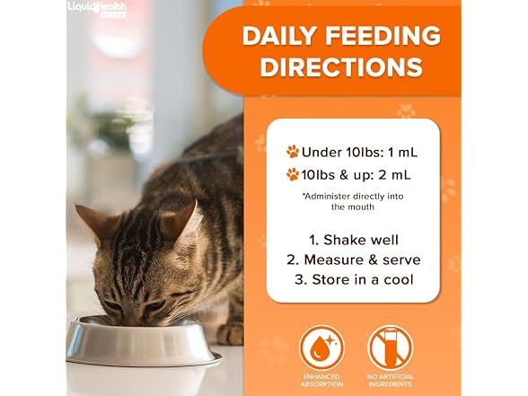 Pets Liquid Cat Glucosamine Joint Purr-Fection