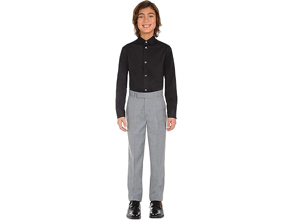 Calvin Klein Boys' Sateen Dress Shirt