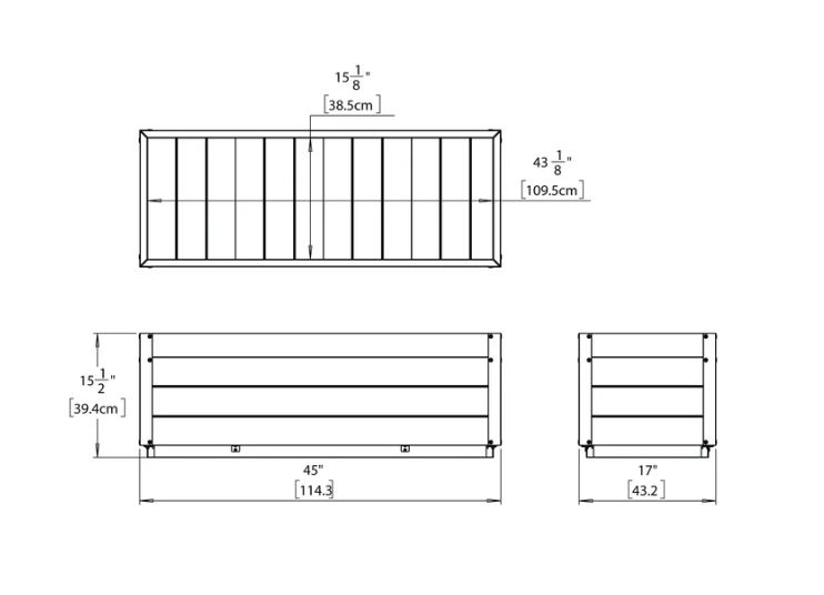 Vita Delta Modern Planter- Choose Color and Size - Gallery 21