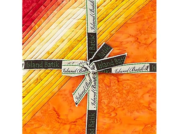 Fabrics Foundations Opulent Orange Batiks Stack