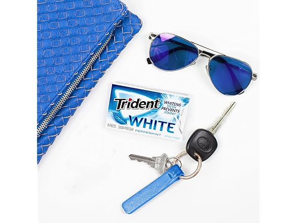 9PK Trident White Peppermint Sugar-Free Gum