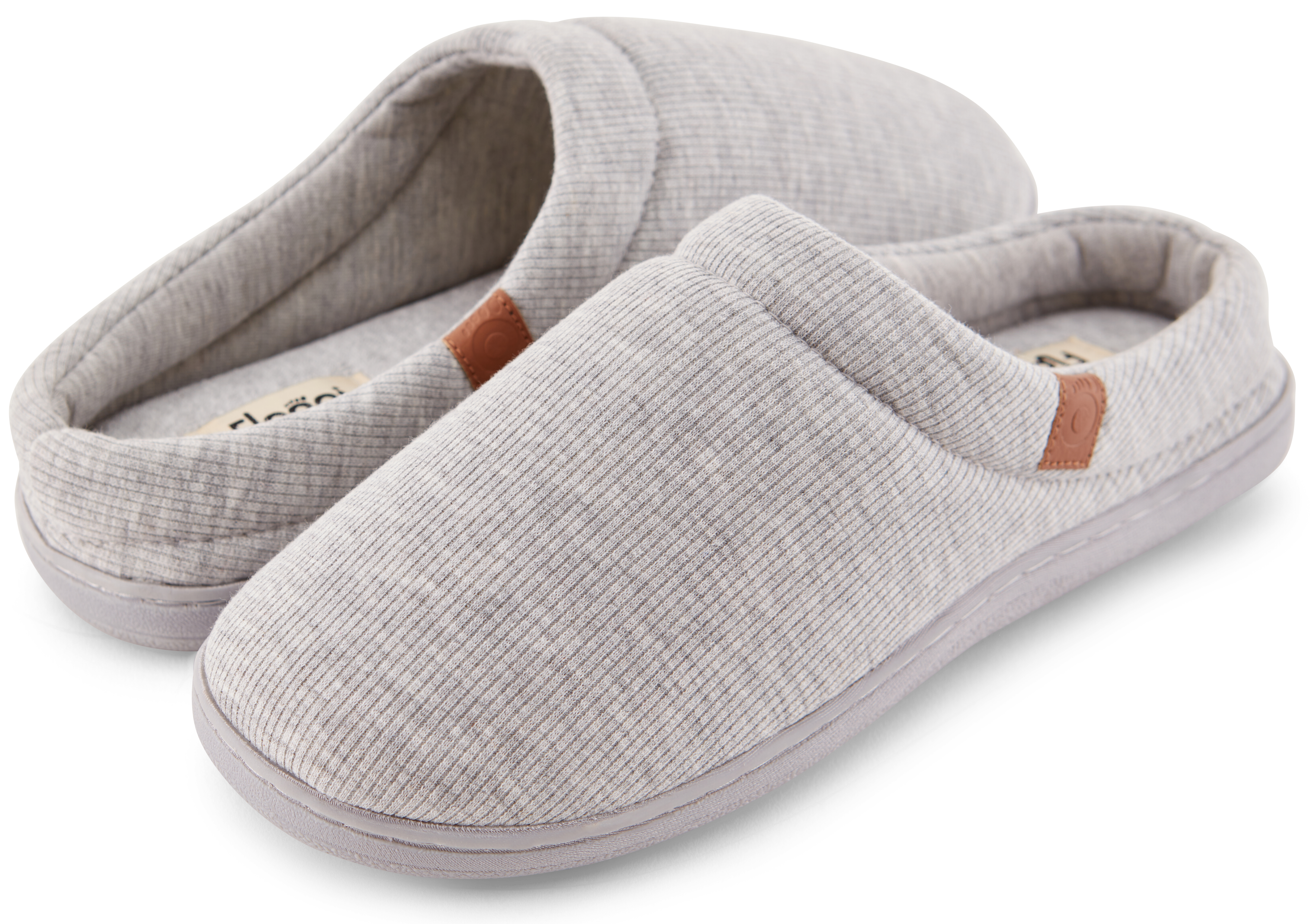 Floopi Womens Sydney Ribbed Knit Clog Slipper - Gallery 11