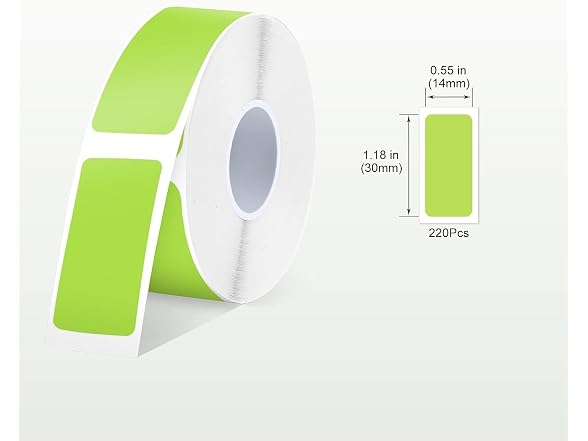 S UPVAN E10 & E11 Label Maker Tape