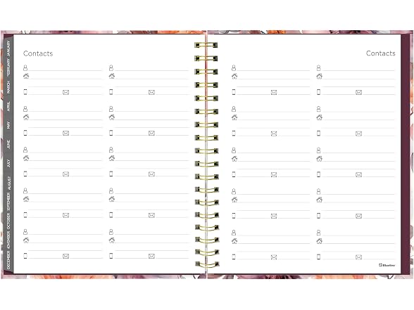 Blueline® 17-Month Monthly Planner