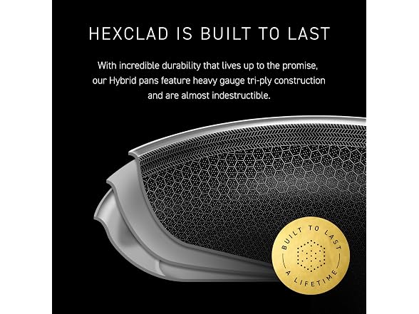 HexClad 18-inch Double Burner Griddle Pan