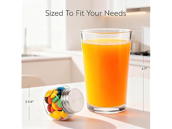 Restaurantware Vetri 2 Ounce Mini Favor Jars 100 ct