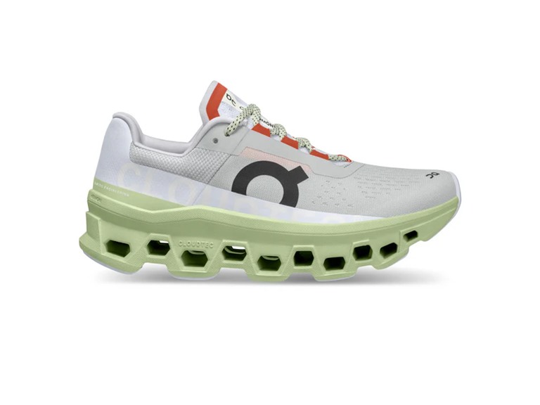 On Running 61.99022 6.5 On Running Cloudmonster Womens Shoes Glacier/Meadow