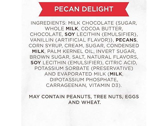 Russell Stover Milk Choc Pecan Delight 3