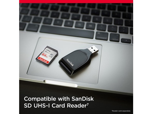 SanDisk Ultra 64GB SDXC Flash Memory Card