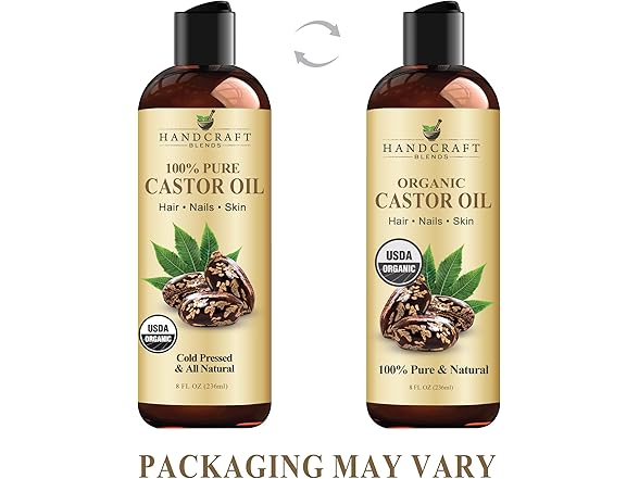 Handcraft Blends Organic Castor Oil