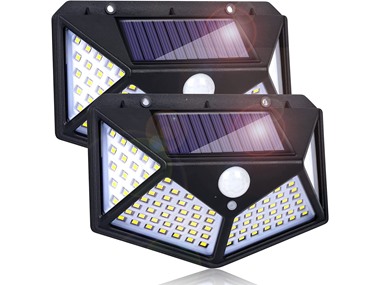 $17.99, Was $59.99, 70% Off! 2 Pk Marquee Innovations Solar LED Outdoor Lights dealfomo