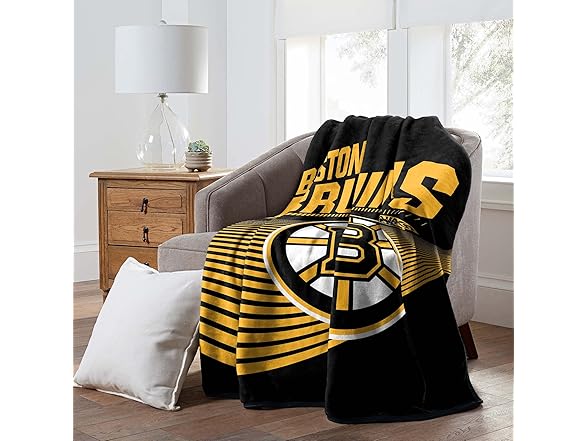 Boston NHL Licensed Throw Blanket