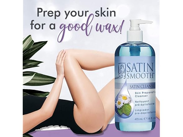 SATIN SMOOTH Pre Wax Cleanser 16oz