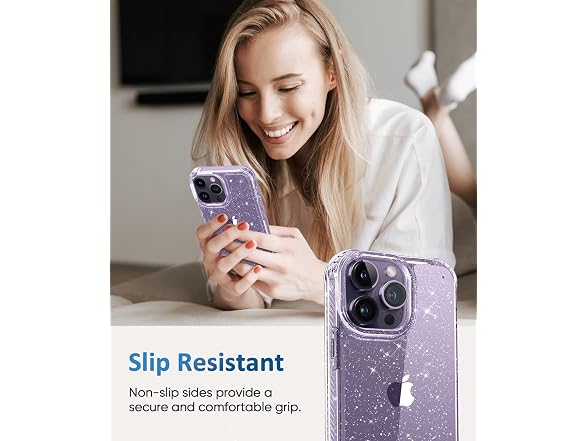 MIODIK for iPhone 14 Pro Case Clear