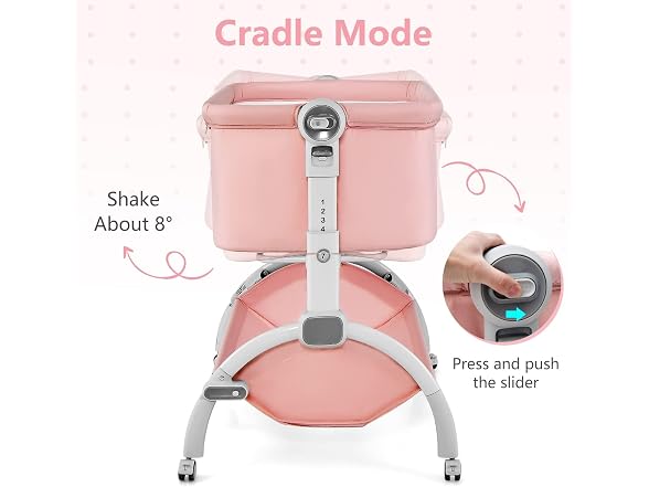 INFANS 3 in 1 Baby Bassinet