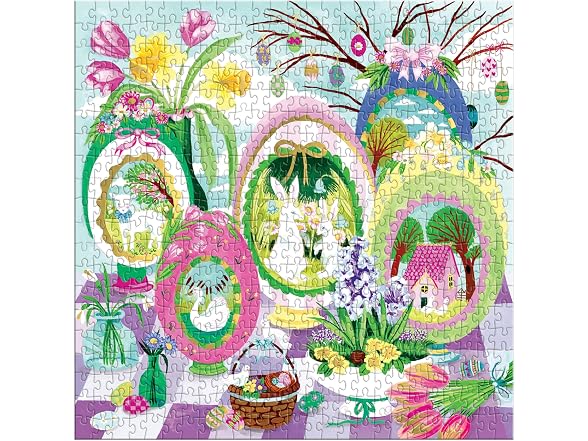 Galison - Windows to Spring 500 Pc Puzzle