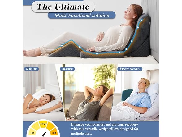 Axelrod 4-Pc Orthopedic Bed Wedge Set
