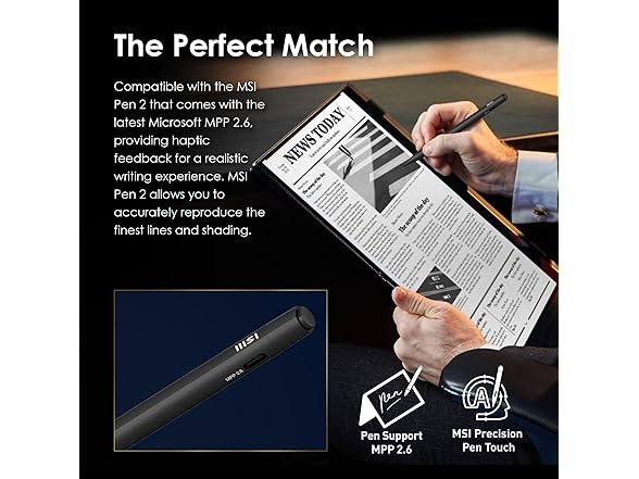 MSI Summit A16 AI+ (2024) 16” 2-in-1 Laptop