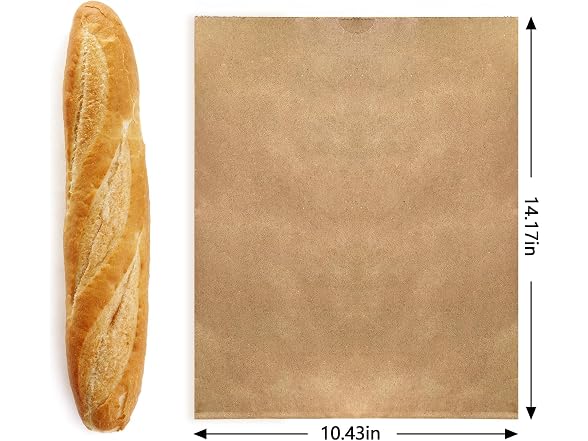 WAWINY 58Lbs Brown Paper Bags