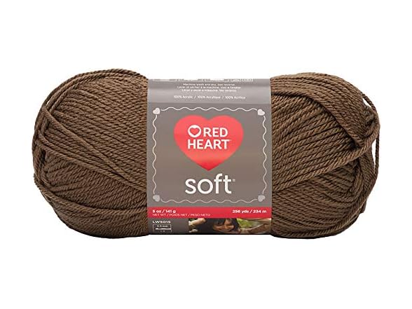 Red Heart Soft Yarn, Toast