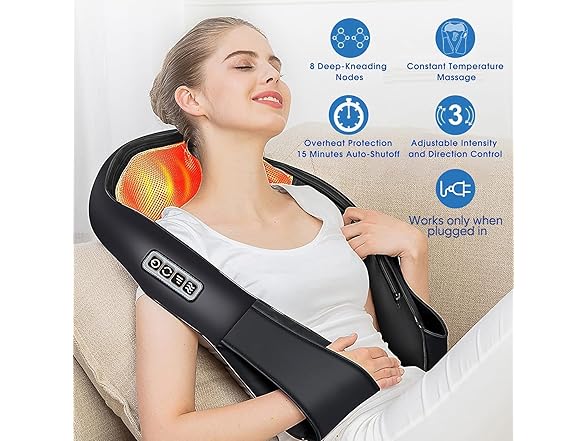 AERLANG Shiatsu Back and Neck Massager