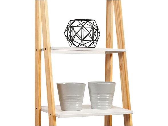 Jela Solid Wood Split 5 Shelf Ladder